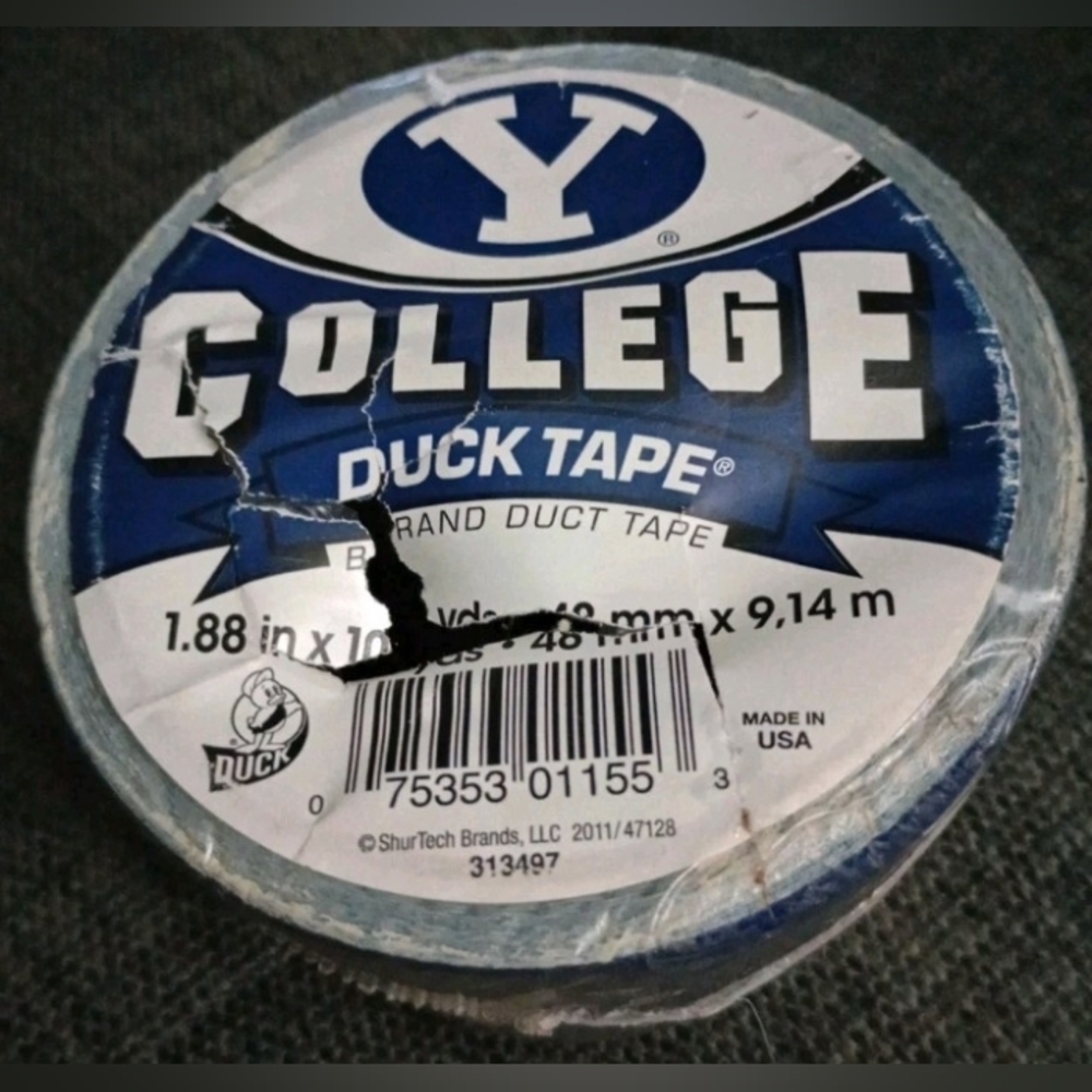 Brigham Young University BYU Cougars Duck Brand Duct Tape